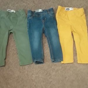 Old Navy girl toddler jeggings size 18-24 month
